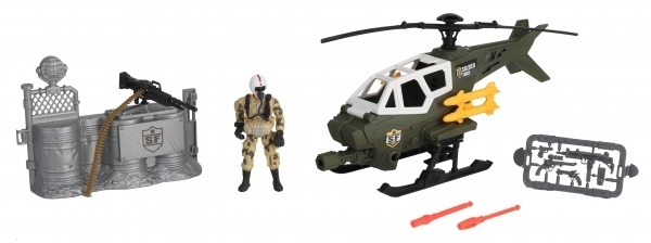 

Игровой набор Chap Mei Солдаты Helicopter Swift Attax (545008