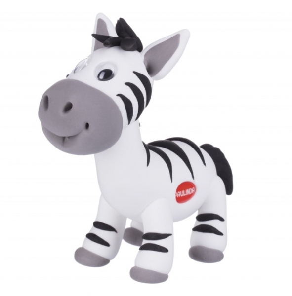 Маса для ліплення Paulinda Super Dough Fun4one Зебра (PL-1563) - Pampik - 2