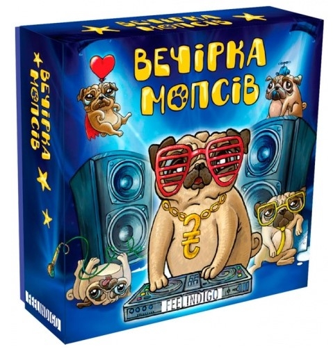 Настільна гра Feelindigo Вечірка мопсів (IM16001) - Pampik