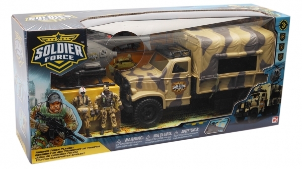 Ігровий набір Chap Mei Солдати Trooper Truck (545059) - Pampik - 2