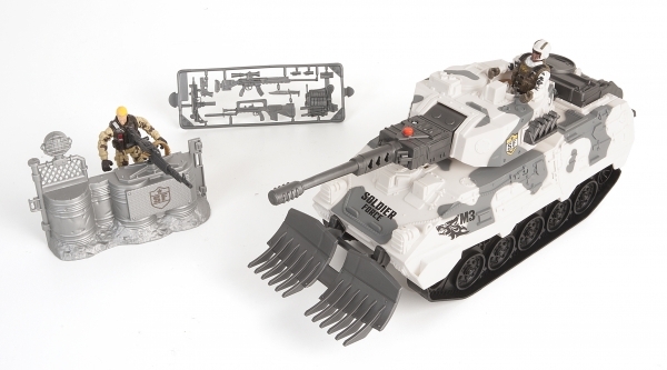 Ігровий набір Chap Mei Солдати Desert Tank (545058) - Pampik - 3