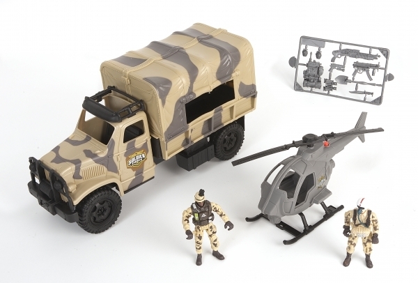 Ігровий набір Chap Mei Солдати Trooper Truck (545059) - Pampik - 3