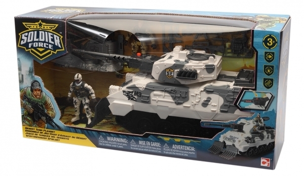 Ігровий набір Chap Mei Солдати Desert Tank (545058) - Pampik - 2