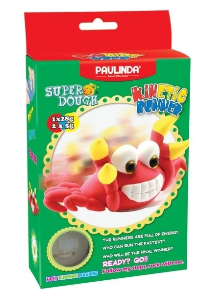 

Масса для лепки Paulinda Super Dough Running Race Краб (PL-081183-2