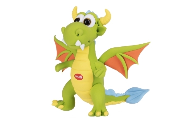 Маса для ліплення Paulinda Super Dough Cool Dragon, зелений (PL-081378-13) - Pampik - 2