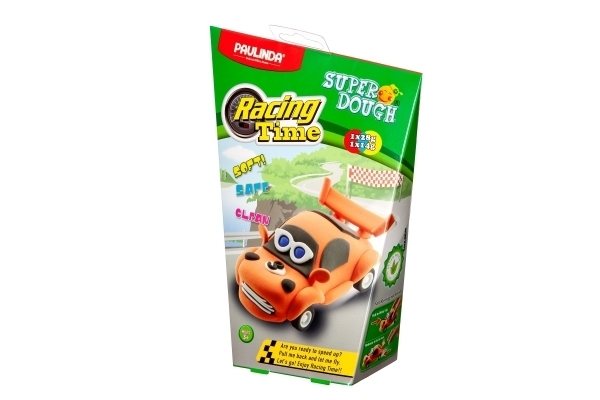 

Масса для лепки Paulinda Super Dough Racing time Машинка, оранжевый (PL-081161-3