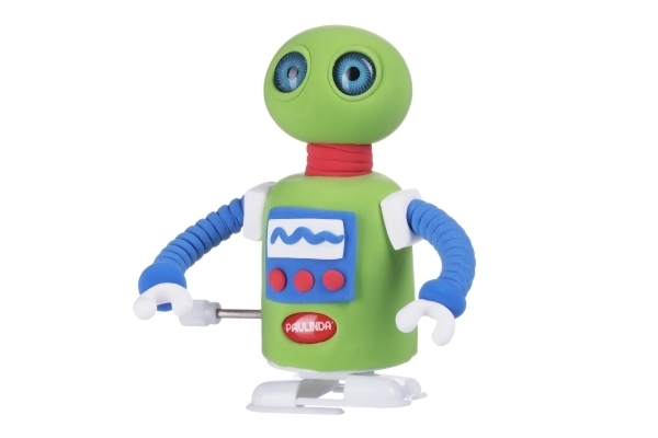 Маса для ліплення Paulinda Super Dough Robot, зелений (PL-081178-5) - Pampik - 2