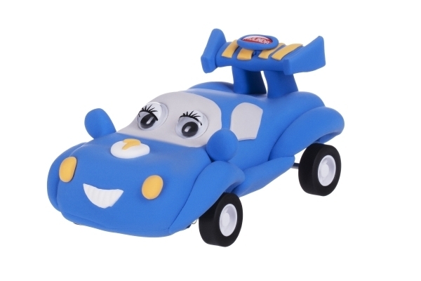 Масса для лепки Paulinda Super Dough Racing time Машинка, синий (PL-081161-1) - Pampik - 2