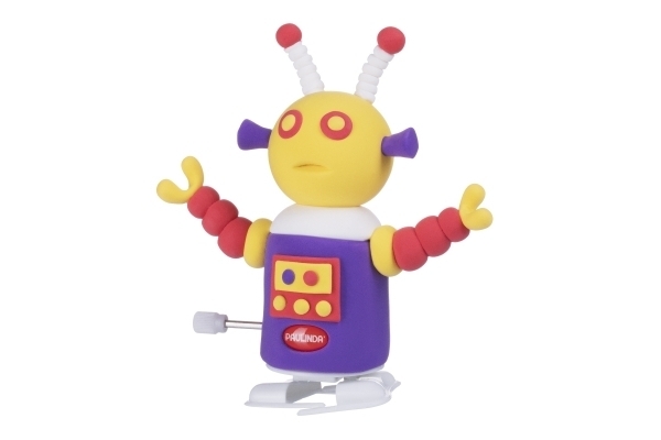 Маса для ліплення Paulinda Super Dough Robot, фіолетовий (PL-081178-4) - Pampik - 2