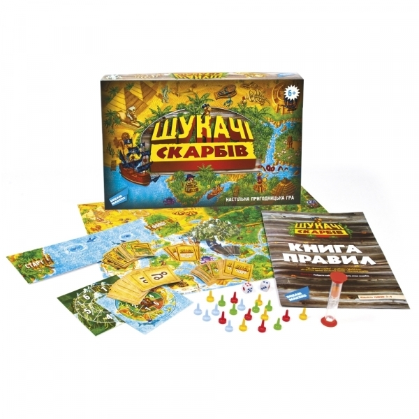 Настільна гра Dream Makers Board Games Шукачі скарбів (1206_UA) - Pampik - 3
