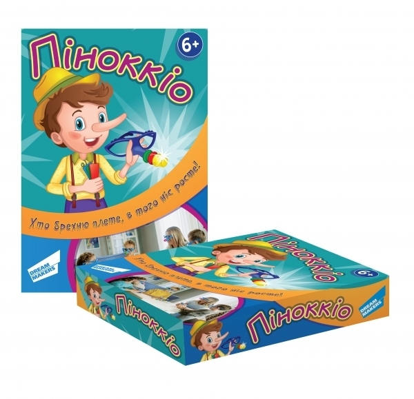 

Настольная игра Dream Makers Board Games Пиноккио (1718_UA