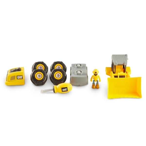 Ігровий набір Funrise Колісний навантажувач CAT Machine Maker, 20 см (80905F) - Pampik - 3