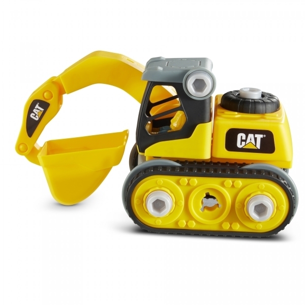 Игровой набор Funrise Экскаватор CAT Machine Maker, 20 см (80903F) - Pampik - 3