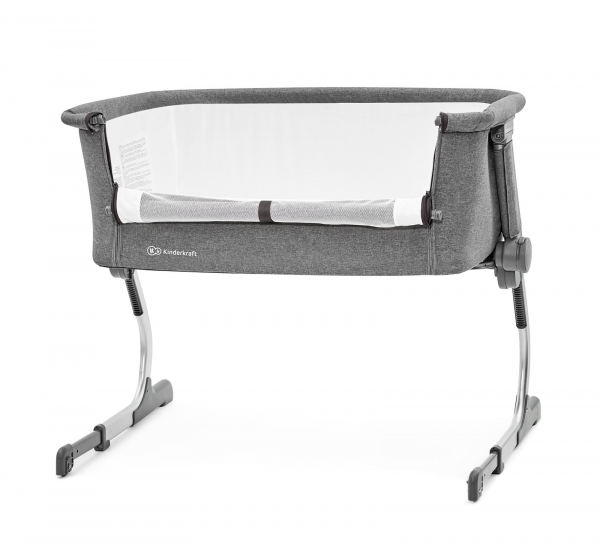 Приставная кроватка-люлька Kinderkraft Uno Grey KKLUNOGRY00000 (30.09.2019) - Pampik - 3