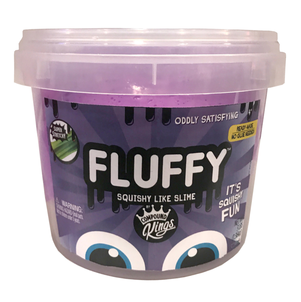 

Лизун Compound Kings Slime Fluffy, фиолетовый, 810 г (110259/1