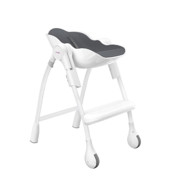 Стільчик для годування Oribel Cocoon, сірий з білим (OR203-90006) - Pampik - 2