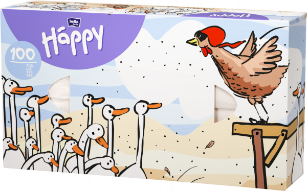 Подарок. Универсальные салфетки Bella Baby Happy Гуси, 100 шт. - Pampik