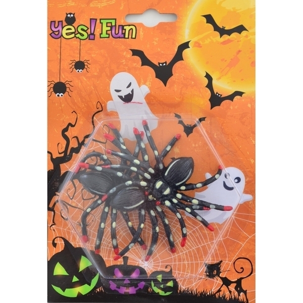 Набор декора Yes! Fun Пауки, 3 шт., черный (973288) - Pampik