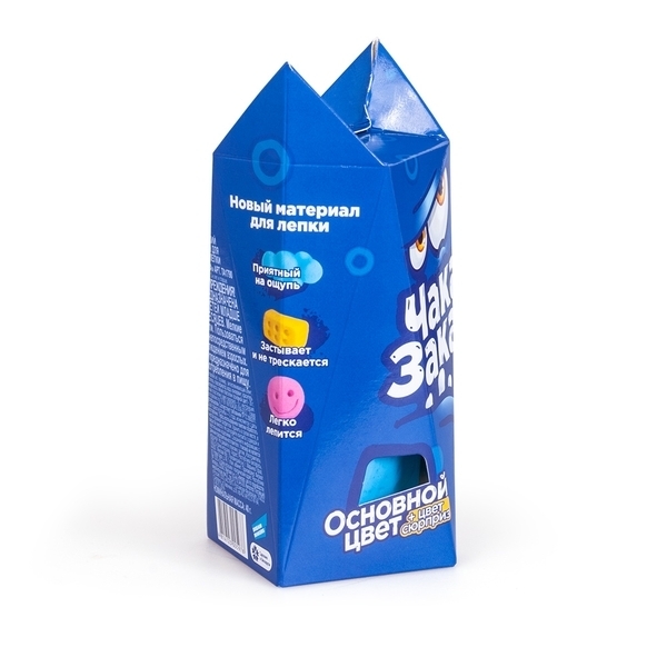 Легкий пластилін Genio Kids Чака-Зака, синій (TA1790-2) - Pampik - 2