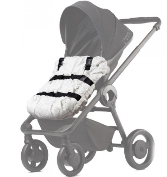 Чохол для ніжок Anex quant в прогулянковий блок Q/AC f01, білий (21311) - Pampik