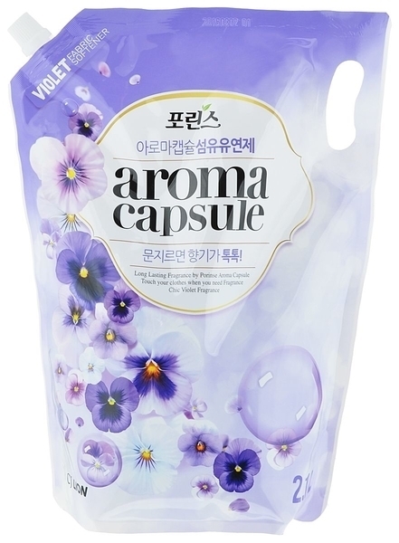 Кондиционер для белья Lion Porinse Аroma Сapsule Violet, 2,1 л