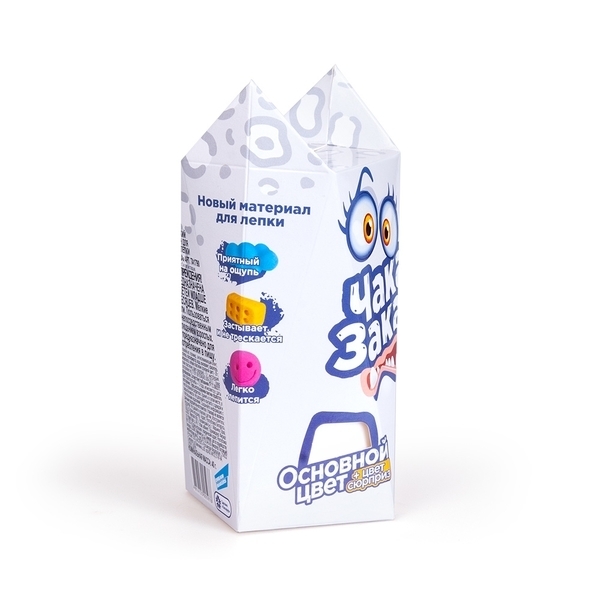 Легкий пластилин Genio Kids Чака-Зака, белый (TA1790-3) - Pampik - 2