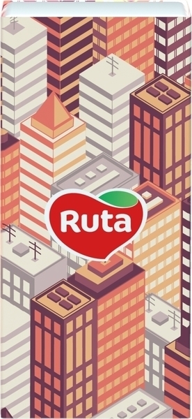 Носовички Ruta Classic, білий, 10 шт. - Pampik - 2