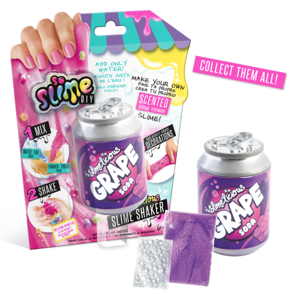 Набір для створення Лизуна Canal Toys Slimelicious Твій гламурний Лизун, з ароматом, 6 в асортименті (SSC053) - Pampik - 5