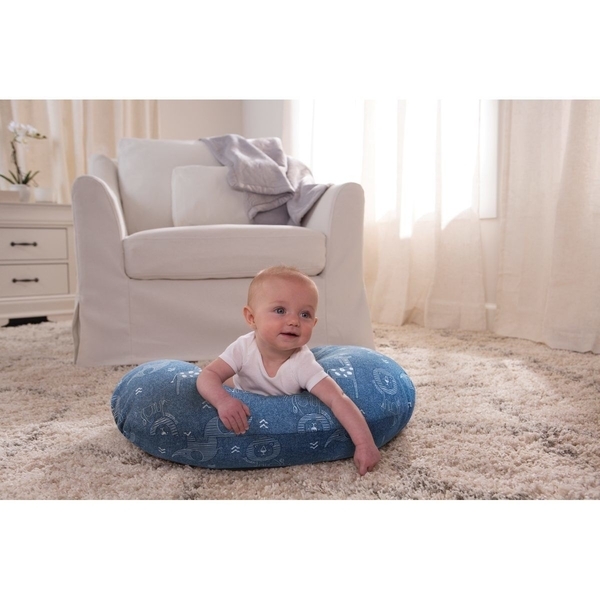 Подушка для годування Chicco Boppy, синій (79902.09) - Pampik - 2