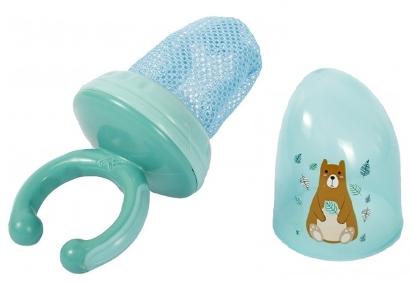 Ниблер Курносики с сеткой и колпачком, бирюзовый (7065 сал) - Pampik - 2