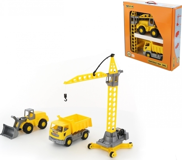 Ігровий набір Polesie Будівельна техніка Агат (57150) - Pampik - 3