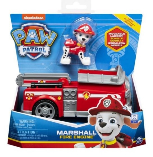 Ігровий набір Spin Master Щенячий патруль Базовий автомобіль з водієм Маршал (SM16775/9917) - Pampik - 4