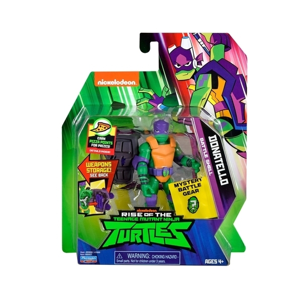 Фігурка TMNT Еволюція Черепашок-ніндзя Донателло з бойовим панциром, 12 см (80827) - Pampik - 3