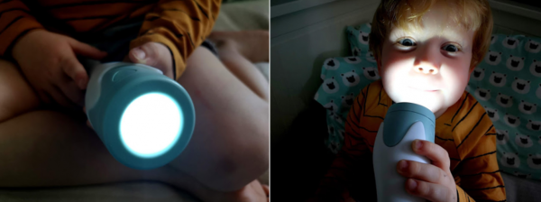 Нічник з ліхтариком Zazu Жираф Джина, сірий (ZA-GINA-01) - Pampik - 7