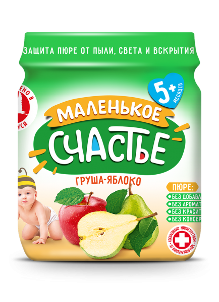 Подарок! Пюре Маленькое счастье 90 г. - Pampik