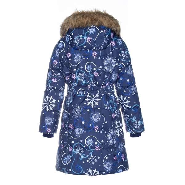 Термопальто Huppa Yacaranda, р.140, темно-синій з принтом (12030030-94286-140) - Pampik - 4