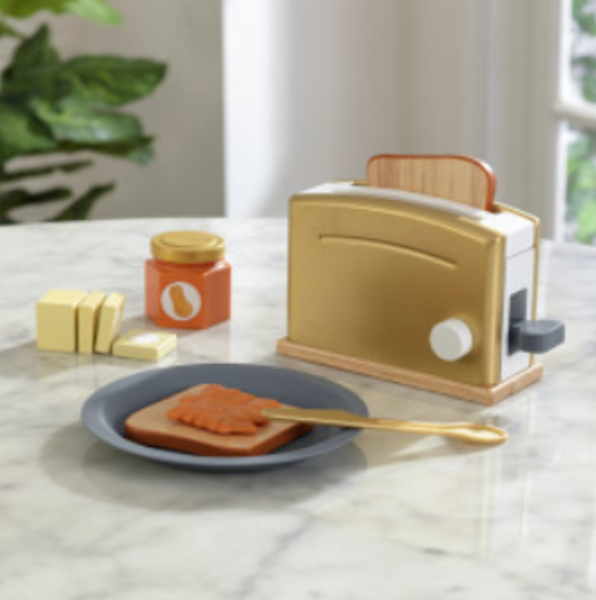 Ігровий набір KidKraft Кухонний Тостер Modern Metallics (53536) - Pampik - 2