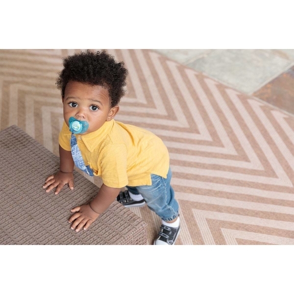 Латексна пустушка Chicco Physio Air, 0-6 місяців, блакитний, 2 шт. (75020.21) - Pampik - 3