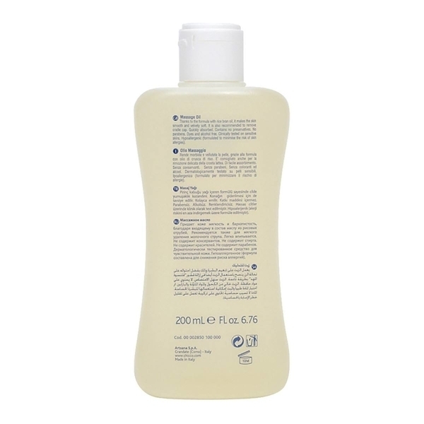 Масло для масажу Chicco Baby Moments, 200 мл (02850.10) - Pampik - 2