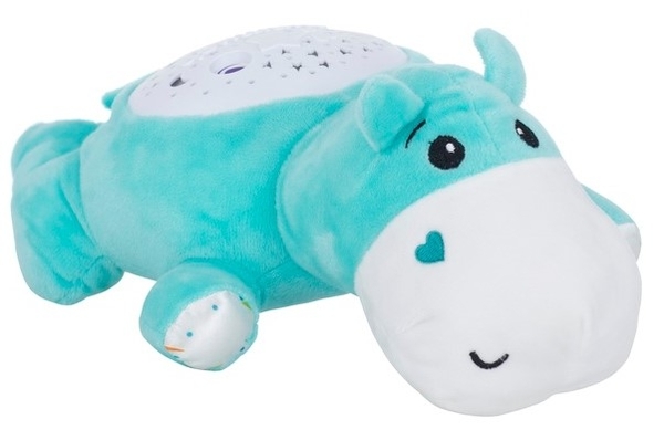 Музична м'яка іграшка-проектор Funmuch Бегемот (FM666-6) - Pampik