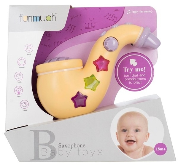 Музична іграшка Funmuch Саксофон (FM777-6) - Pampik - 3