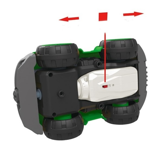 Конструктор DIY Spatial Creativity Строительный кран, зеленый (CJ-1365129) - Pampik - 3