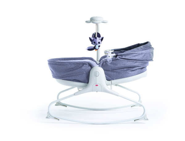 Кресло-кроватка-качалка Tiny Love Мамина любовь, с капюшоном, серый (1805500030) - Pampik - 2