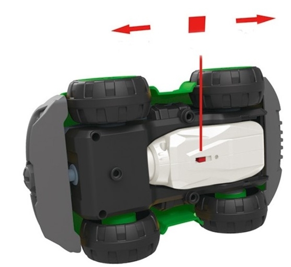 Конструктор DIY Spatial Creativity Строительный кран, зеленый (CJ-1365131) - Pampik - 2