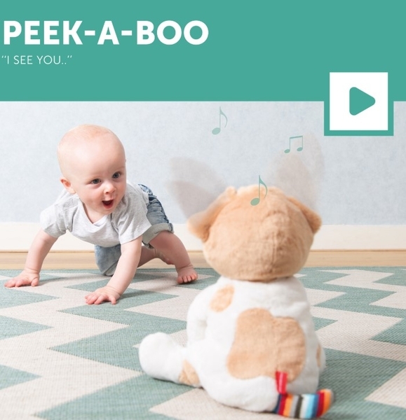М'яка музична іграшка Zazu Денні Peek-A-Boo (ZA-DANNY-01) - Pampik - 6