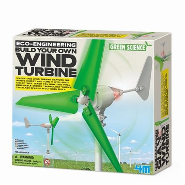 Ігровий набір 4M Вітрогенератор (00-03378) - Pampik