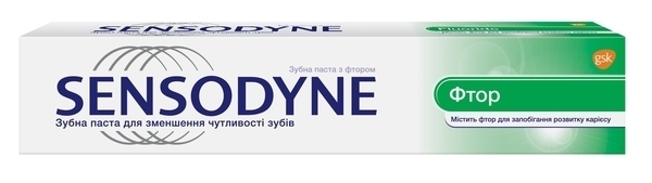 Зубна паста Sensodyne Фтор, 75 мл - Pampik - 2