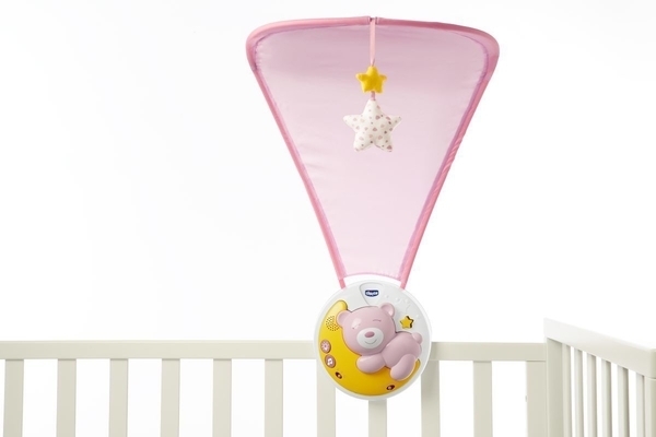 Іграшка на ліжечко Chicco Next2Moon, рожевий (09828.10) - Pampik - 2