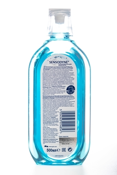Ополаскиватель для чувствительных зубов Sensodyne Морозная Мята, 500 мл - Pampik - 3