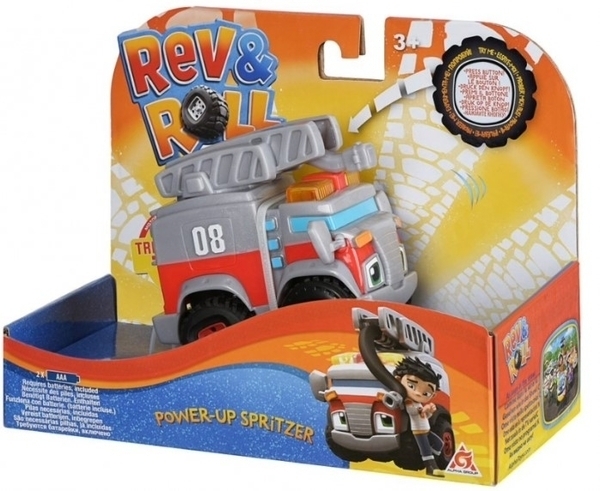 Ігрова фігурка Rev & Rol Power-Up Spritzer, білий (EU881230) - Pampik - 2
